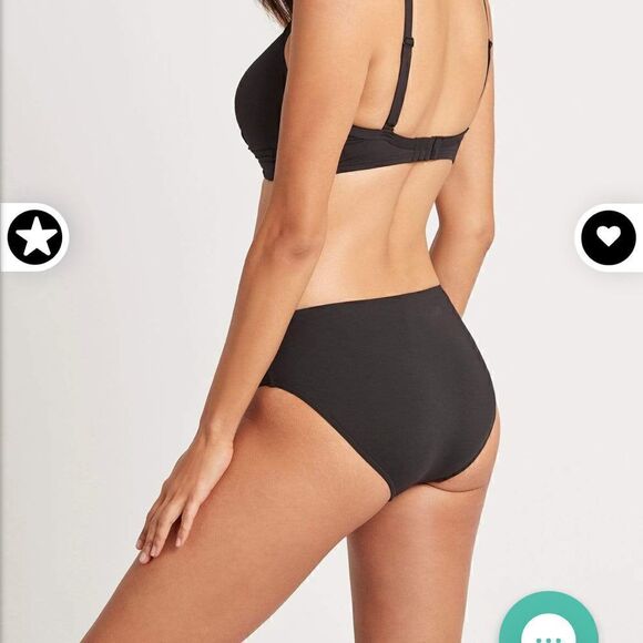 Sea Level Australia Essentials Mid Bikini Pant size 8 NWOT - Picture 2 of 5